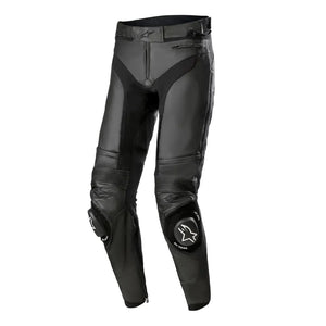 Alpinestars Missile v3 Leather Sports Motorcycle Trousers Racing Motorbike Black