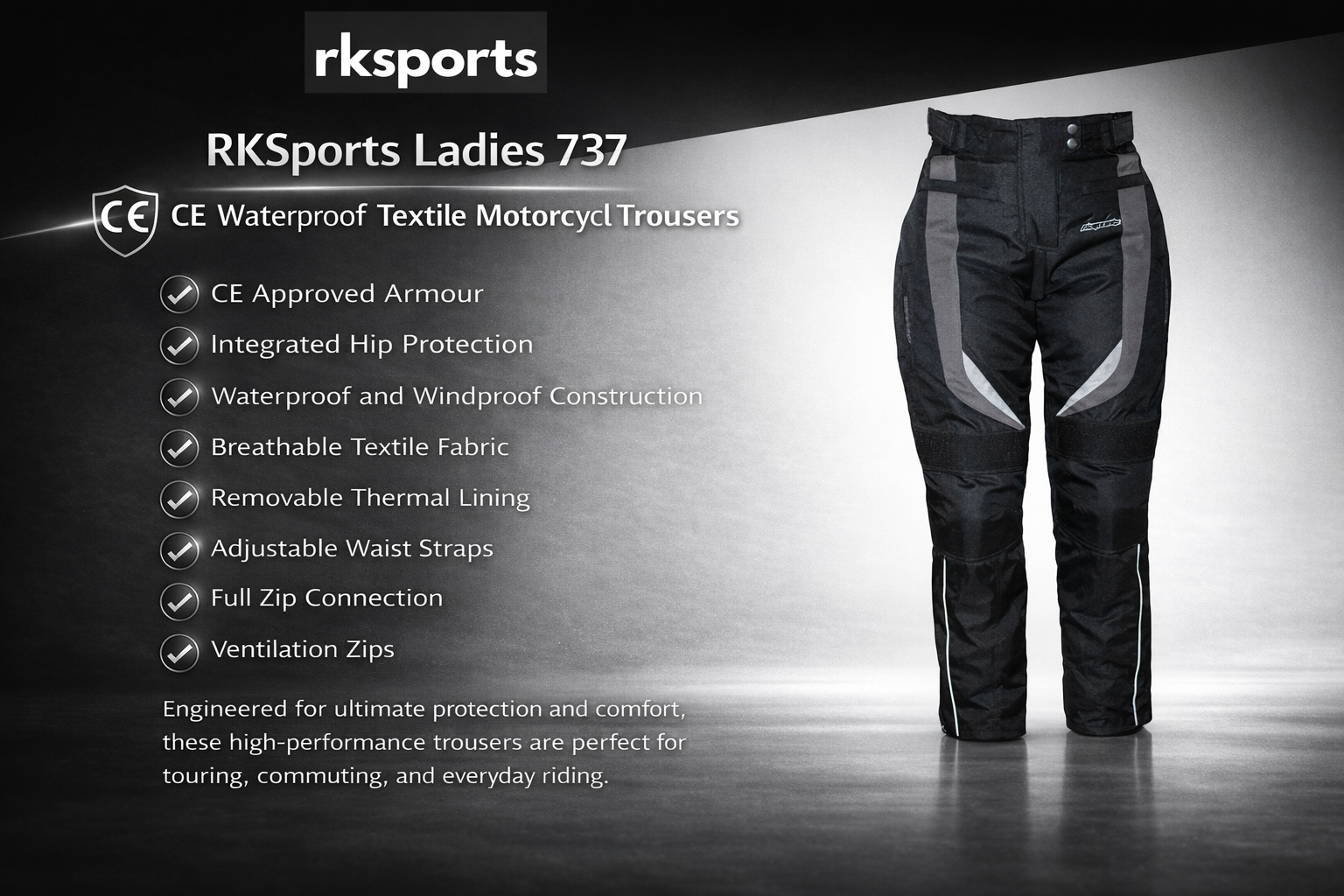 Pantalon de moto Proto Textile 737 CE