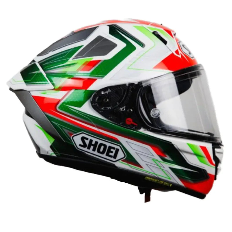 Shoei X-SPR Pro - Escalate - TC4 - Red/Green