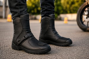 Dryrider AP-2 Summer Motorcycle Boots – Waterproof Riding Boots