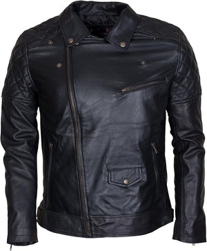 Gants de moto classiques Brando en cuir pour homme RK Sports