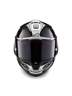 Alpinestars Supertech R10 Element Helmet ECE 06 / Black Carbon Silver Black Glossy 1386
