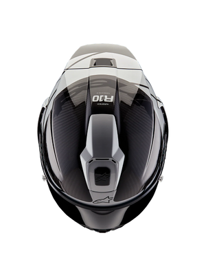 Alpinestars Supertech R10 Element Helmet ECE 06 / Black Carbon Silver Black Glossy 1386