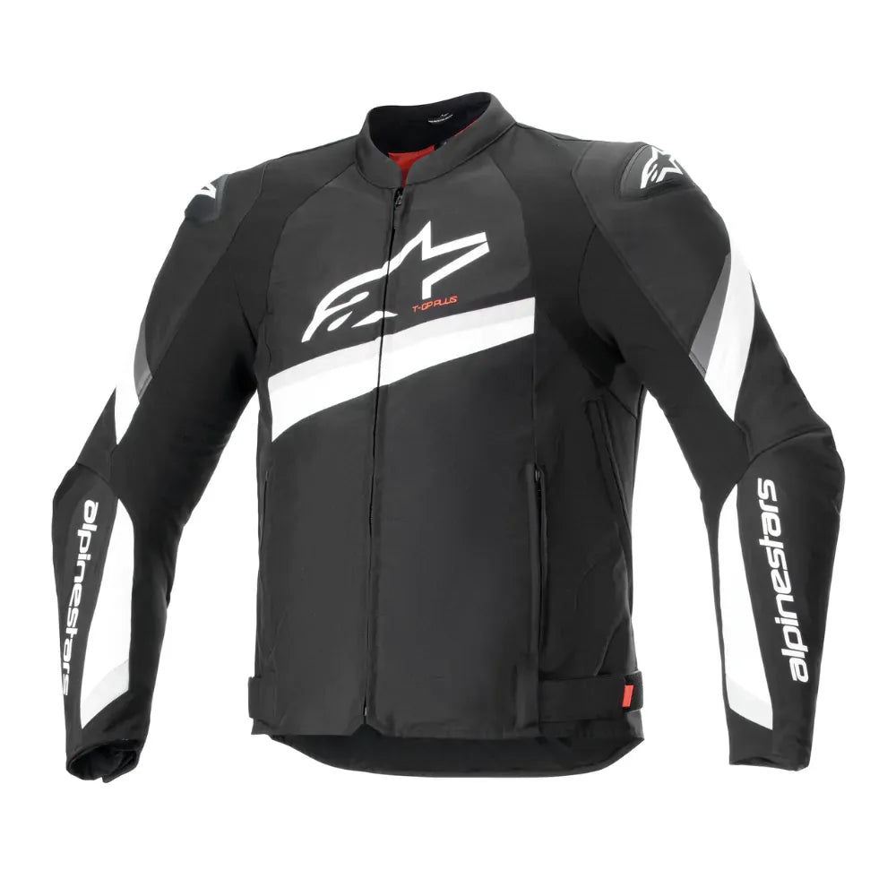 Alpinestars Men's Textile Jacket - T-GP Plus R V4 - Black/White