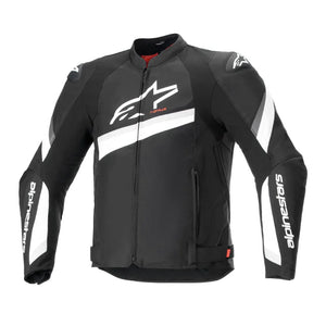 Alpinestars Men's Textile Jacket - T-GP Plus R V4 - Black/White