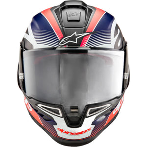 Alpinestars Supertech R10 Element Helmet ECE 06 / Black Carb Red White Glossy