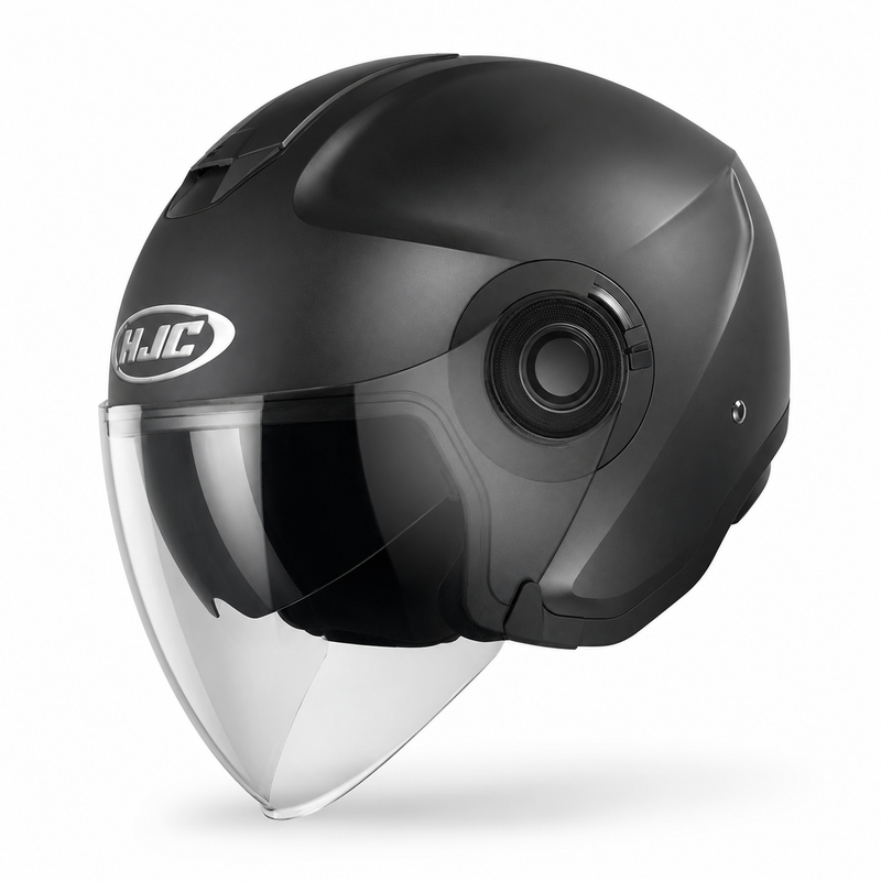 Motorcycle helmets HJC i40 SEMI MAT Black / SEMI FLAT BLACK