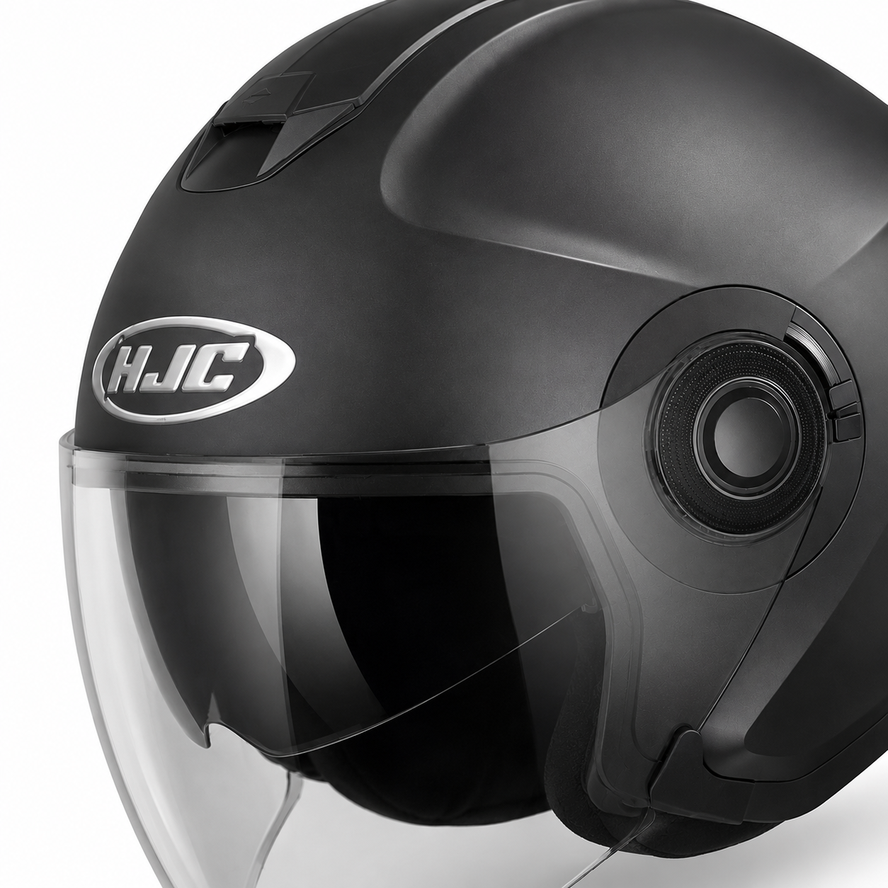 Motorcycle helmets HJC i40 SEMI MAT Black / SEMI FLAT BLACK