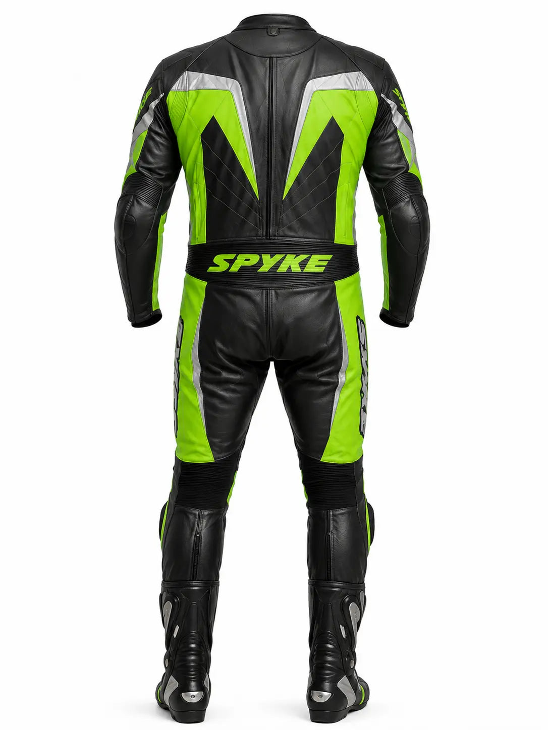 Spyke BullBear Two Piece leather motorbike motorcycle suit