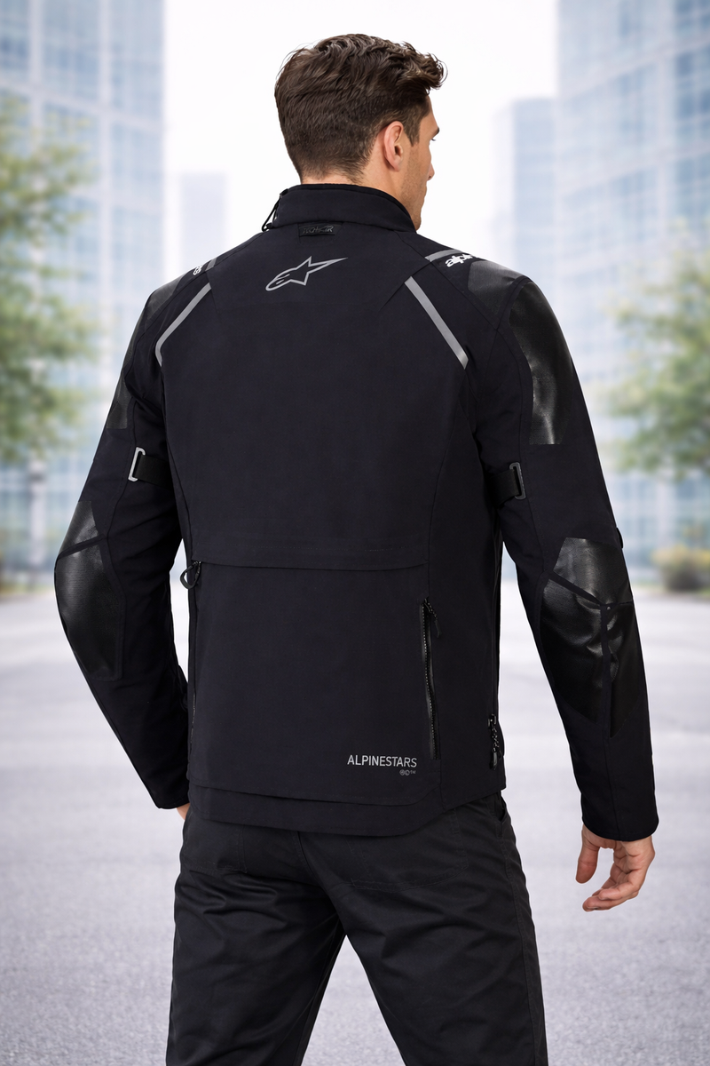 Alpinestars Andes Pro Drystar XF Motorcycle Jacket – Black/Dark Grey