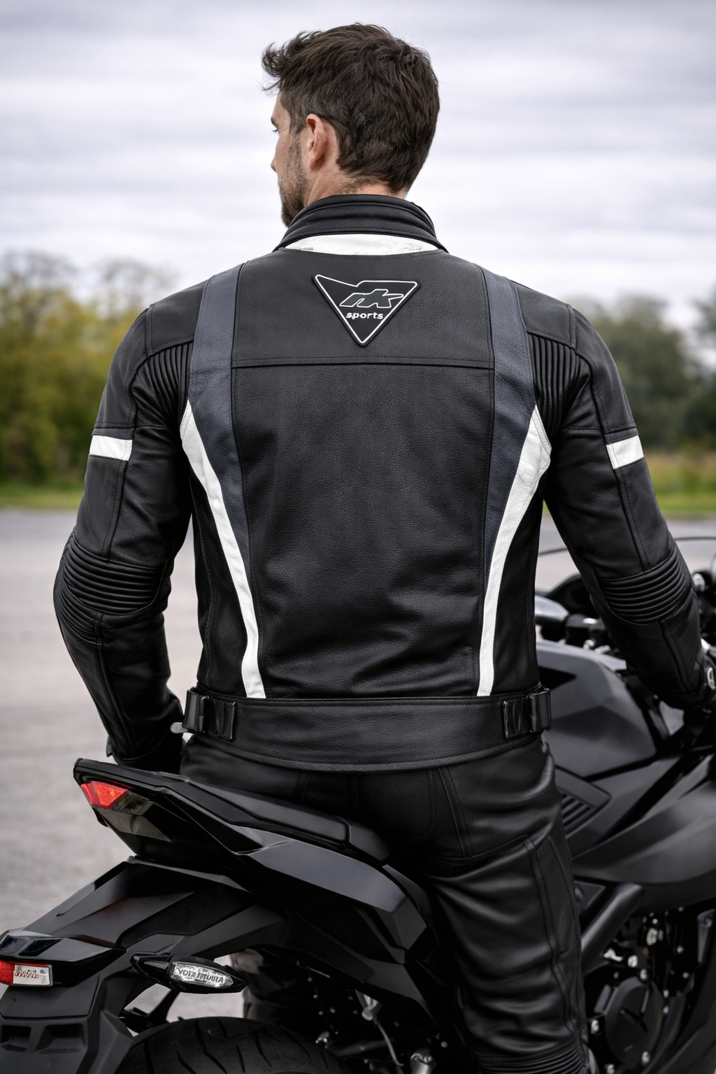 Blouson Moto en Cuir RK Sports Speed 7