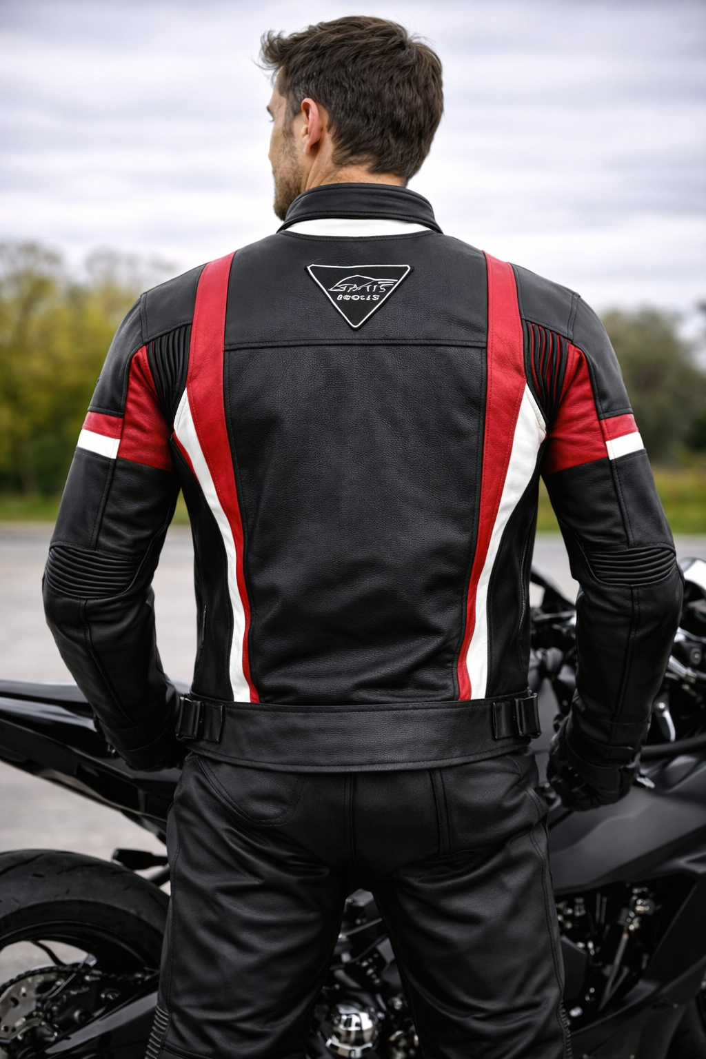 Blouson Moto en Cuir RK Sports Speed 7