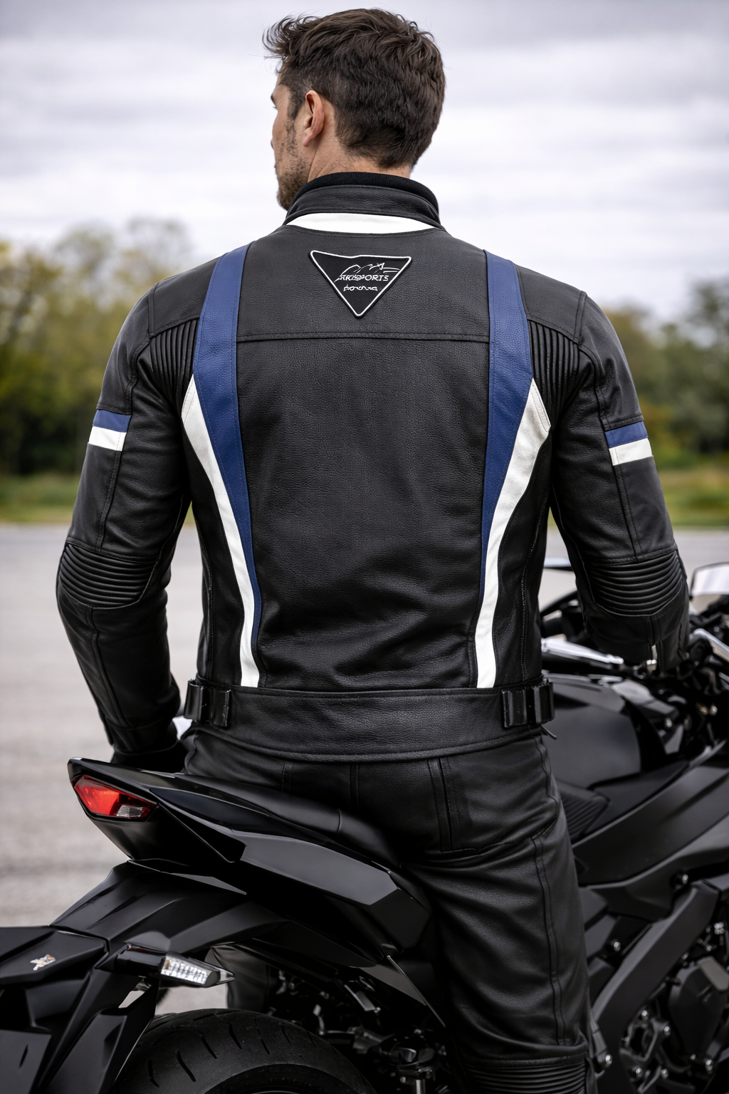 Blouson Moto en Cuir RK Sports Speed 7