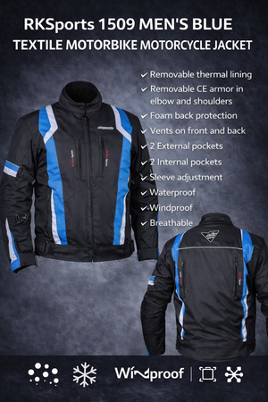 Blouson de protection moto Proto Textile 1509