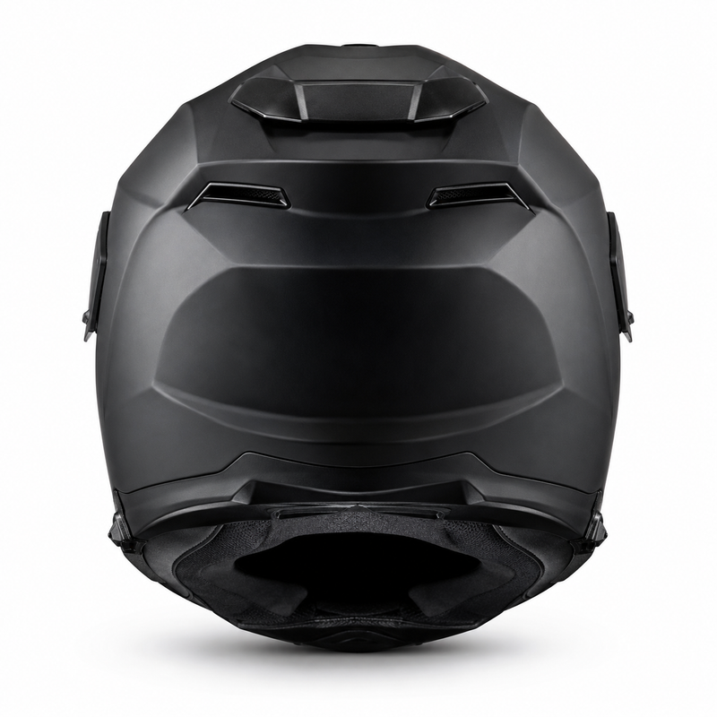 HJC i80 Semi Flat Black Flip Front Adventure Motorcycle Helmet