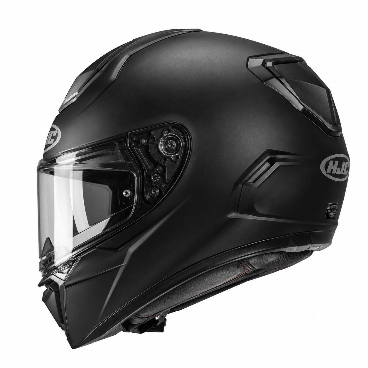 HJC i91 Matt Black Motorbike Motorcycle Helmet