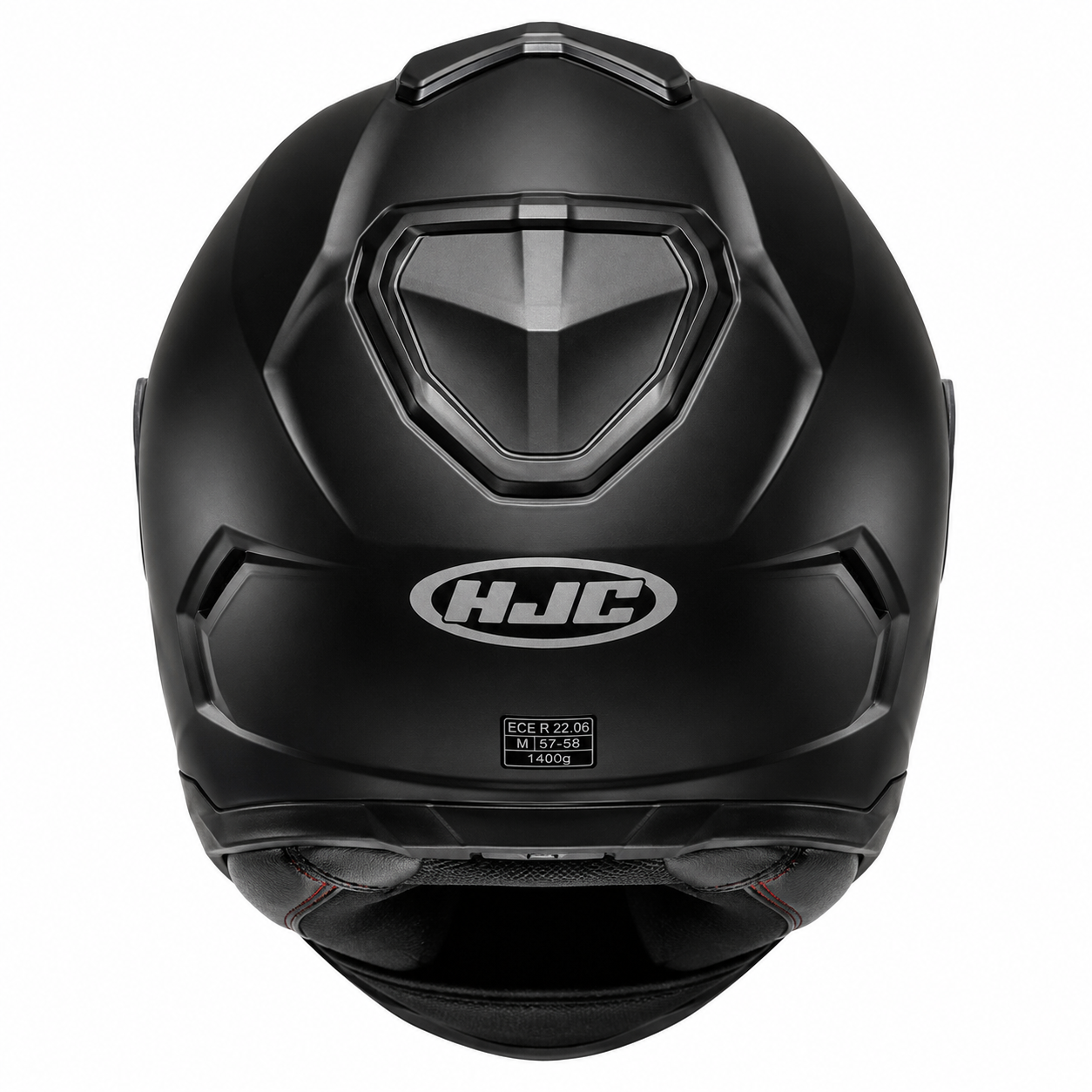 HJC i91 Matt Black Motorbike Motorcycle Helmet