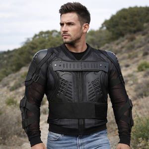 New RKSPORTS MOTOCROSS MOTORBIKE CE ARMOURED BODY PROTECTION  ADULT JACKETS