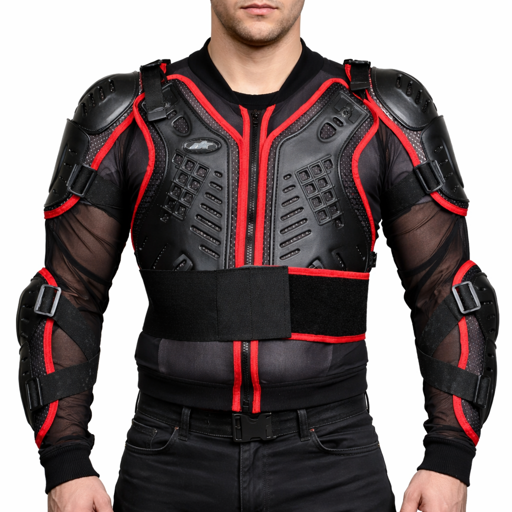 New RKSPORTS MOTOCROSS MOTORBIKE CE ARMOURED BODY PROTECTION  ADULT JACKETS