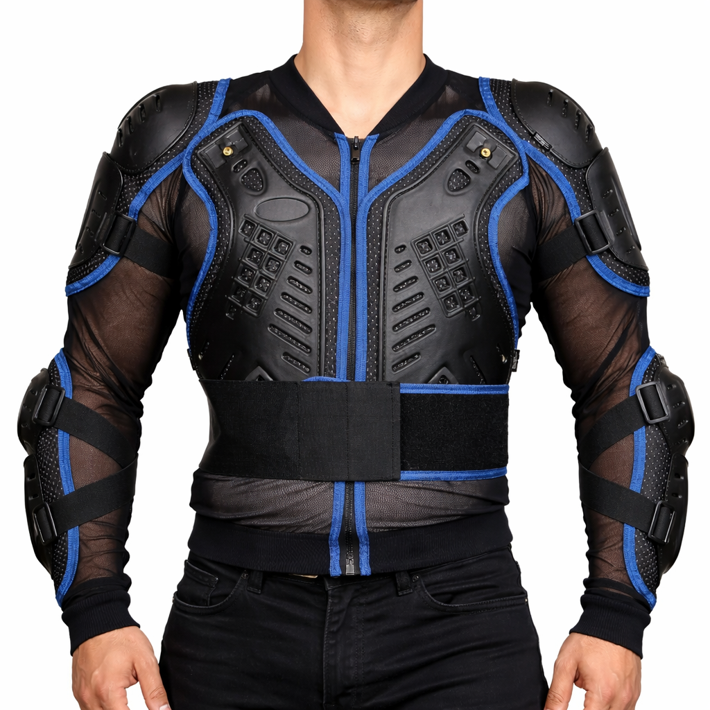 New RKSPORTS MOTOCROSS MOTORBIKE CE ARMOURED BODY PROTECTION  ADULT JACKETS