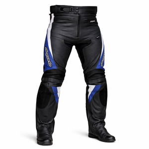 RK Sports Leather Chief Motorcycle Trousers