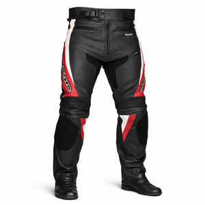 RK Sports Leather Chief Motorcycle Trousers