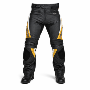 RK Sports Leather Chief Motorcycle Trousers