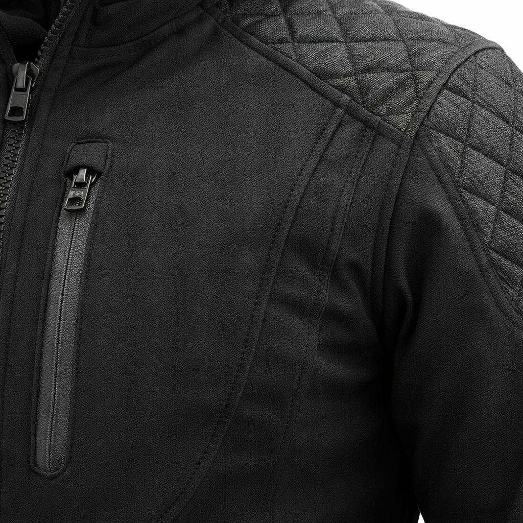 Sweat à capuche moto blindé souple RK Sports 291 CE Armor