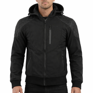 Sweat à capuche moto blindé souple RK Sports 291 CE Armor