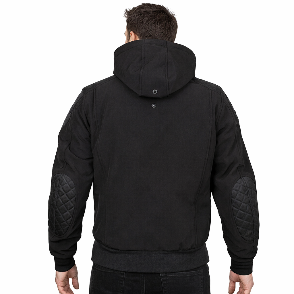 Sweat à capuche moto blindé souple RK Sports 291 CE Armor