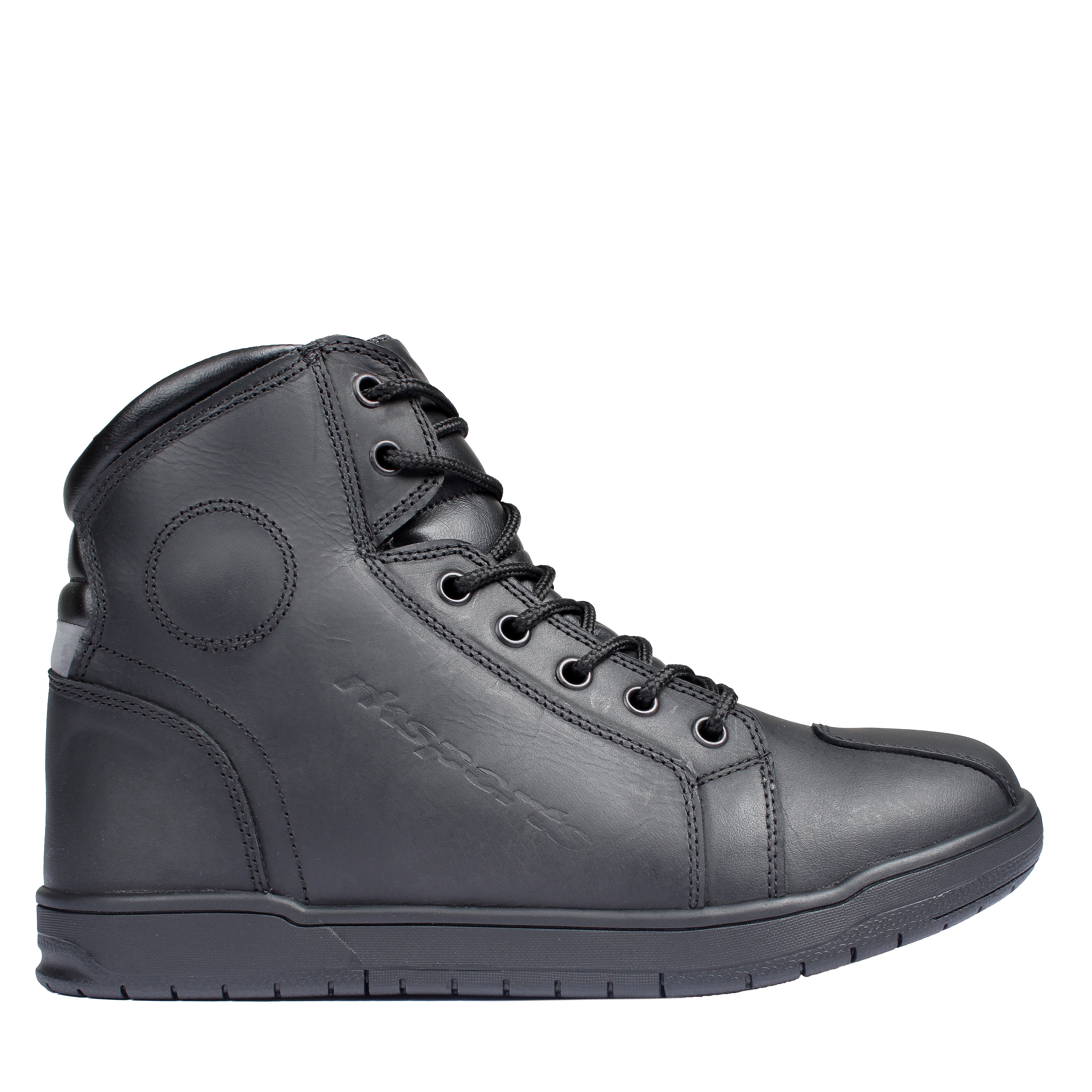 rksports 1002 new trainer black brown leather motorcycle motorbike boots
