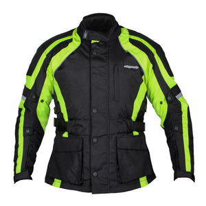 RKSports Style Commander Motorbike Motorcycle Waterproof Jacket red blue black