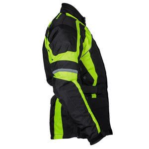 RKSports Style Commander Motorbike Motorcycle Waterproof Jacket red blue black
