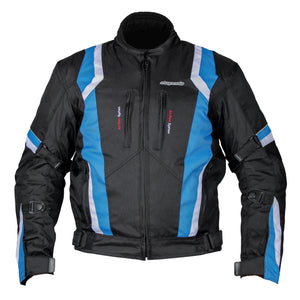 RKSports 1509 MENS Waterproof Textile Motorbike Motorcycle Armoured Jacket