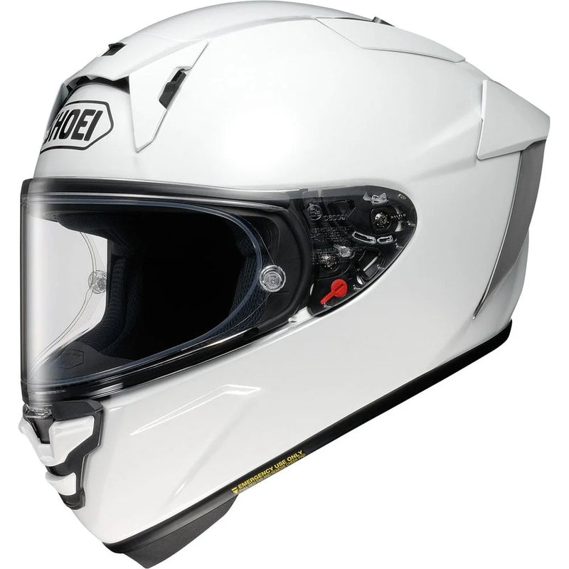 Shoei X-Spro Plain white Motorcycle Full face Helmet