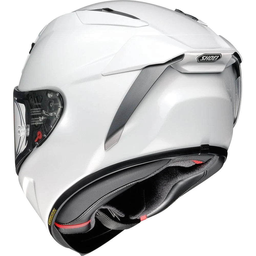 Shoei X-Spro Plain white Motorcycle Full face Helmet