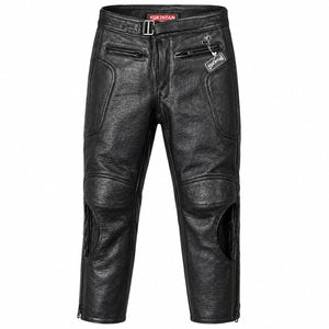 Pantalon de moto en cuir pour enfants RK Sports