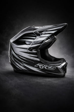 Casque de Moto Tout-Terrain RK Sports Crash Mx
