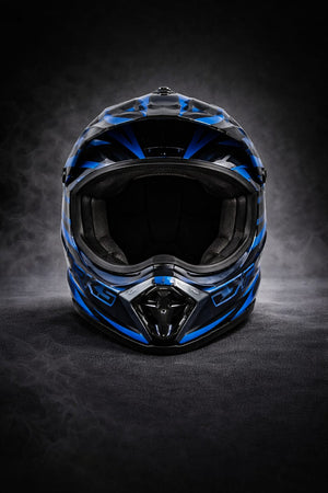 Casque de Moto Tout-Terrain RK Sports Crash Mx