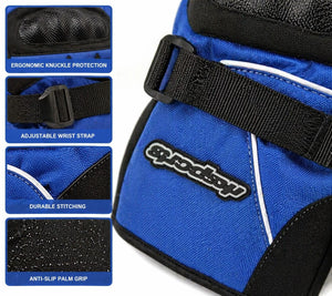 Gants de moto hiver coupe-vent RK Sports