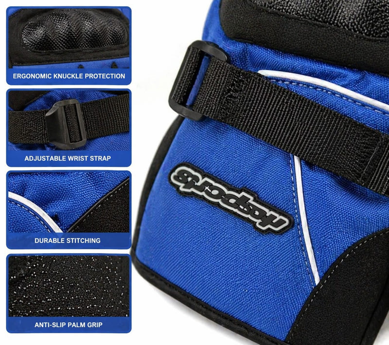 RKsports Motorcycle Motorbike Waterproof Windproof Winter Gloves