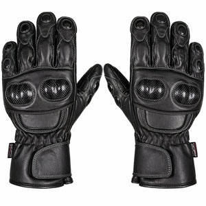 Gants de moto Proto Leather coupe-vent pour l'hiver