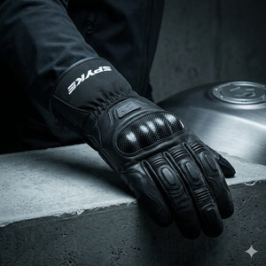 Gants de moto d'hiver coupe-vent RK Sports Spyke
