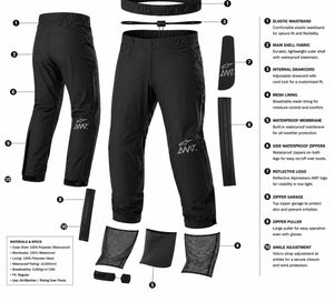 Alpinestars AMT-8 Stretch Drystar XF Motorbike Motorcycle Trousers