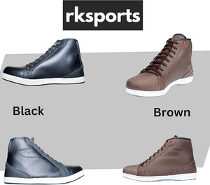 Bottes de moto RK Sports 10051 Trainer résistantes à l'eau