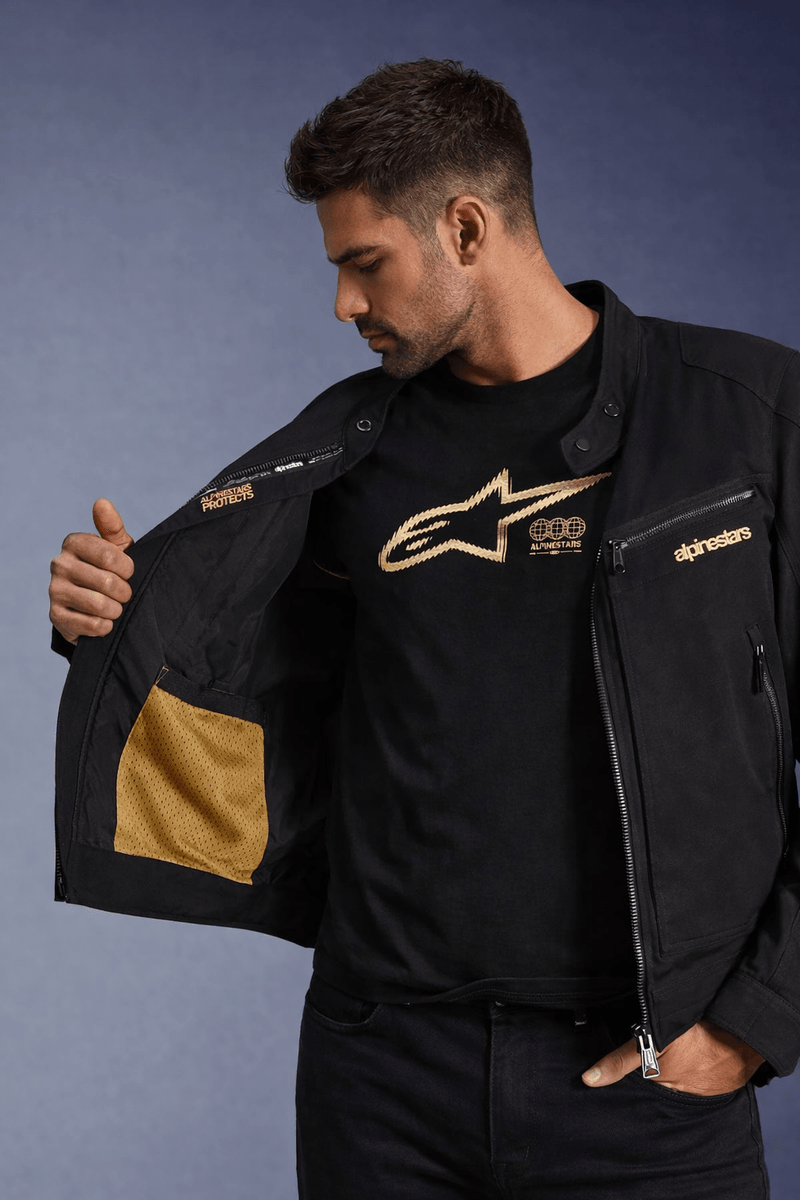 Alpinestars Leather Bruiser Motorcycle Jacket