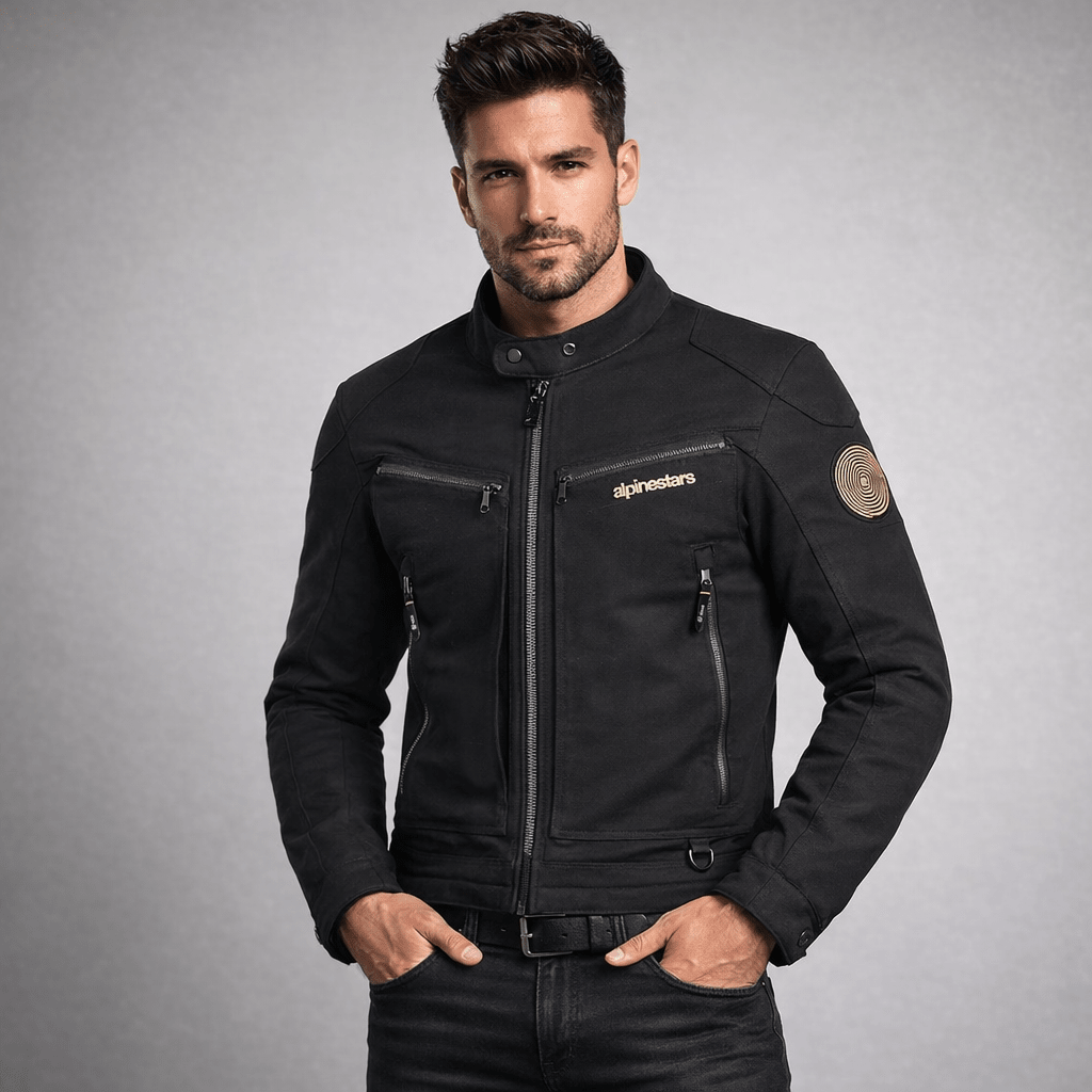Alpinestars Leather Bruiser Motorcycle Jacket