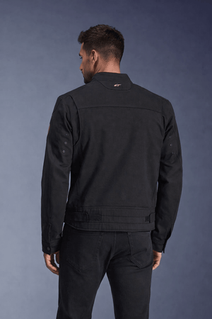 Blouson moto en cuir Bruiser Alpinestars