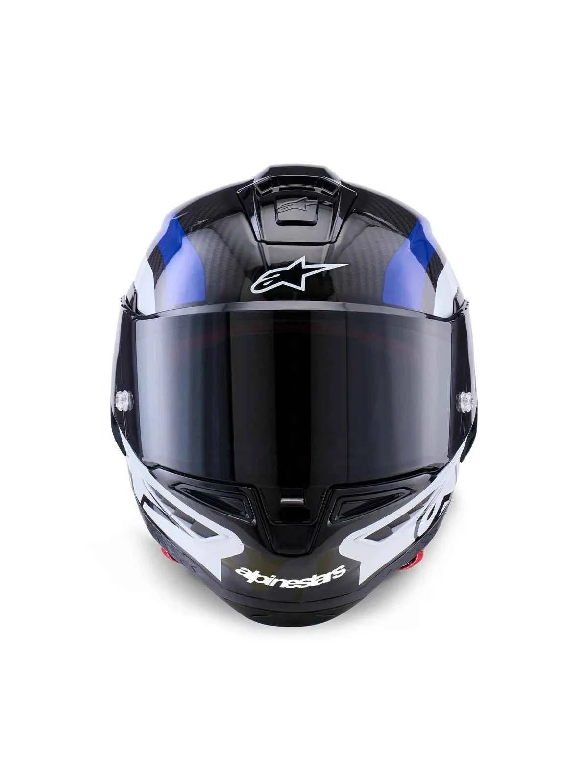 Alpinestars Supertech R10 Arius Black/Blue FIM Full Face Race Helmet