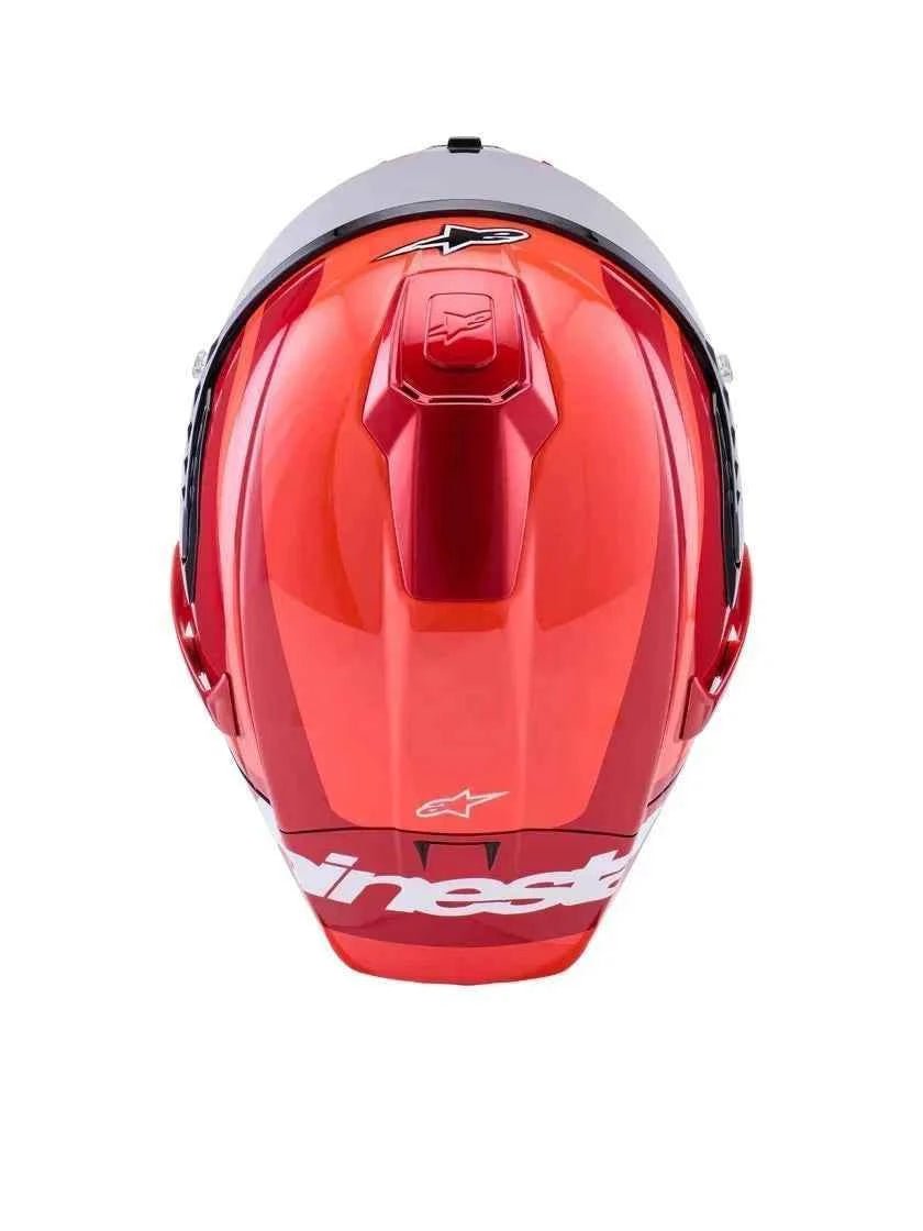 Alpinestars Supertech R10 Arius Red FIM Full Face Race Helmet